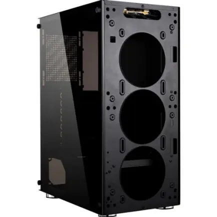 Корпус Frime Nucleus Black USB 3.0 без БП (Nucleus-U3-GLS-4DTRMLT16.6WP)