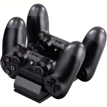 Зарядний пристрій Hama Dual Charger для геймпадів Sony DualShock 4 Black (00115480)