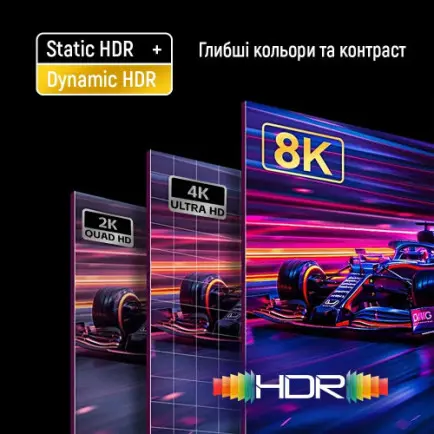 Кабель ColorWay DisplayPort-DisplayPort V1.4 8K 1.5м, Black (CW-CBDP093-BK)