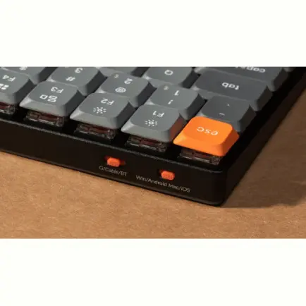 Клавиатура беспроводная Keychron K3 Max, Gateron MX 2.0 Brown, Hot-Swap, RGB UA Black (K3M-H3-UA)