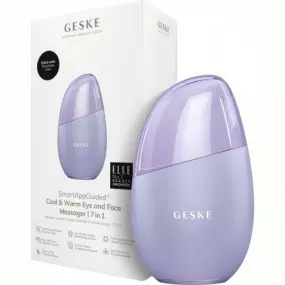 Масажер для очей та обличчя Geske Cool & Warm Eye and Face Massager 7 в 1 Purple (GK000700PL01)