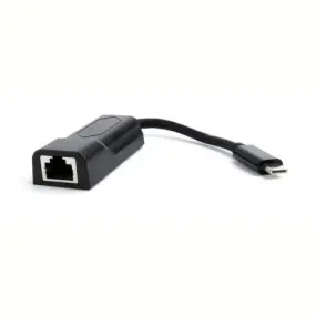 Адаптер Cablexpert USB Type-C - RJ-45 (M/F)