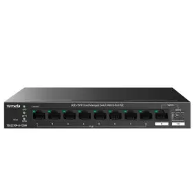 Коммутатор Tenda TEG2210P-8-120W (CloudFi, 9xGE LAN, 1xGE SFP, 8xPoE)
