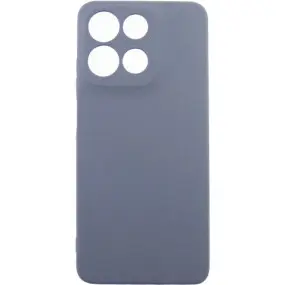 Чeхол-накладка Dengos Carbon для Motorola Moto G15/G15 Power Grey (DG-TPU-CRBN-229)