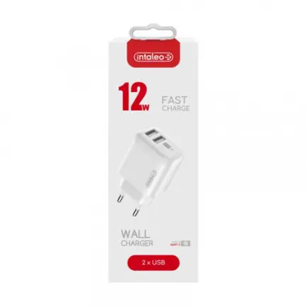 Сетевое зарядное устройство Intaleo TCG242 (2USB, 2.4A)
