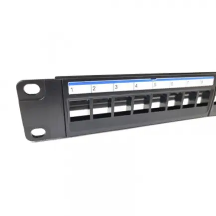 Патч-панель модульна EServer 19" 1U 24 порти, UTP, кат.5е (WT-2040A)
