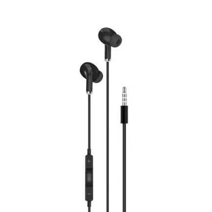 Гарнитура XO EP22 Music Earphone Black (6920680869350)