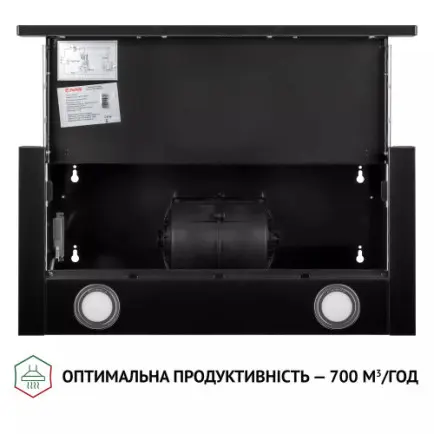Витяжка Perfelli TL 6212 BL 700 LED