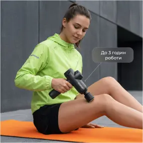Перкусійний масажер RENPHO Power Thermacool Massage Gun (R-C001SH-BK)
