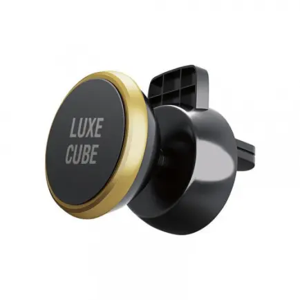 Держатель автомобильный Luxe Cube магнитный Black (8886668686204)
