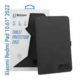 Чехол-книжка BeCover Slimbook для Xiaomi Redmi Pad 2022 10.61" Black (708341)