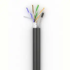 Кабель для зовнішнього прокладання FTP 5е OK-Net КППЕт-ВП (100)