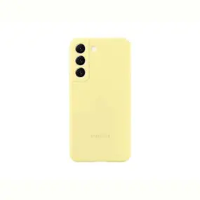 Чехол-накладка Samsung Silicone Cover для Samsung Galaxy S22 SM-S901 Butter Yellow (EF-PS901TYEGRU)