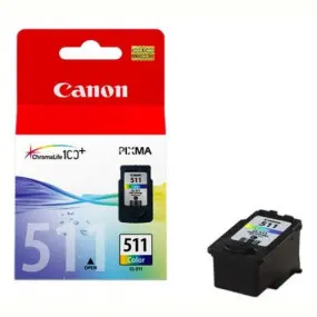 Кaртридж CANON CL-511 CANON MP240/250/260/270/272/280/490/492/495/ MX320/330 color (2972B007)