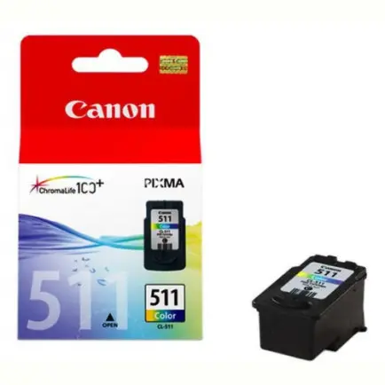 Кaртридж CANON CL-511 CANON MP240/250/260/270/272/280/490/492/495/ MX320/330 color (2972B007)