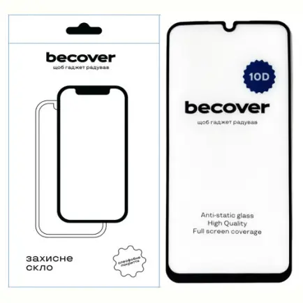 Защитное стекло BeCover для Samsung Galaxy A25 5G SM-A256 10D Black (711351)