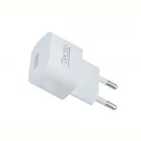 Сетевое зарядное устройство Tecro (1xUSB, 1A)