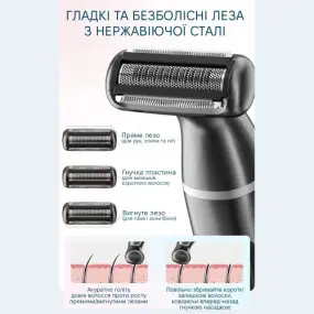 Триммер для тела Enchen A1 Grey