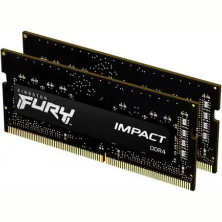 Модуль памяти SO-DIMM 2x16GB/3200 DDR4 Kingston Fury Impact (KF432S20IBK2/32)