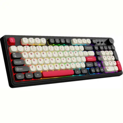 Клавиатура беспроводная Ajazz AF98 Plus Black Shark Red (AF98-PLUS-BSR)