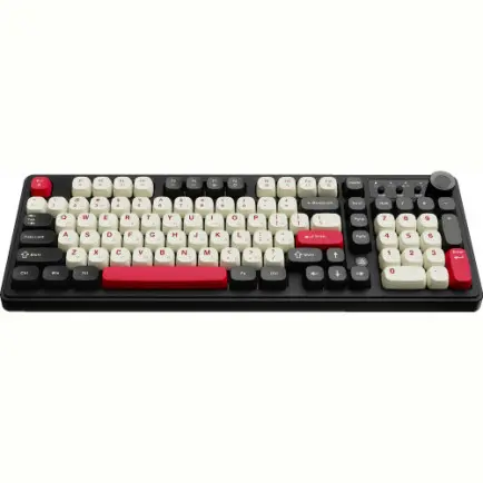 Клавиатура беспроводная Ajazz AF98 Plus Black Shark Red (AF98-PLUS-BSR)