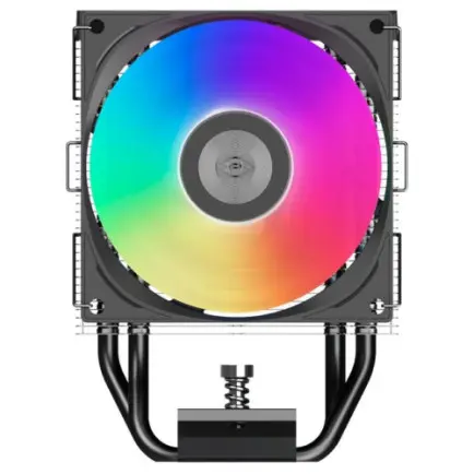 Кулер процессорный PCCooler R400 ARGB BK