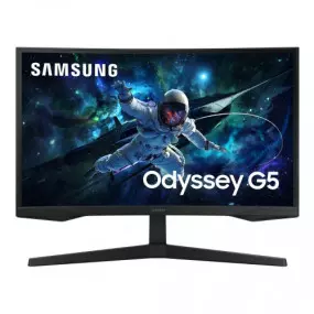 Монiтор Samsung 32" Odyssey G5 S32CG550 Black (LS32CG550EIXCI)