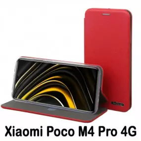 Чeхол-книжка BeCover Exclusive для Xiaomi Poco M4 Pro 4G Burgundy Red (707924)