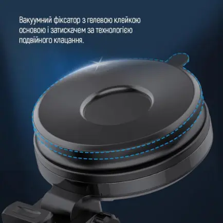 Беспроводное зарядное устройство ColorWay AutoSense Car Wireless Charger 15W Black (CW-CHAW039Q-BK)
