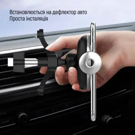 Беспроводное зарядное устройство ColorWay AutoSense Car Wireless Charger 15W Black (CW-CHAW039Q-BK)