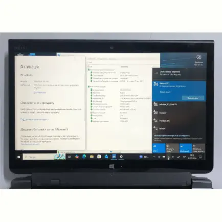 Ноутбук Fujitsu Stylistic Q736 / 13.3" FullHD IPS Touch / i5-6300U / 8GB / 256GB SSD/ 4G/LTE/ Win10Pro / сканер отпечатка - Б/у