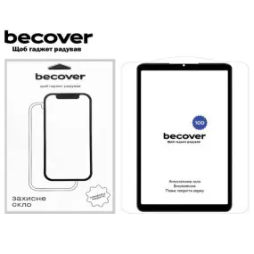 Защитное стекло BeCover 10D для Xiaomi Redmi Pad SE 8.7" Black (712126)