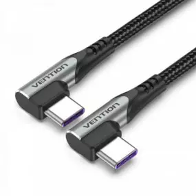 Кабель Vention USB-C - USB-C, 1 m, Grey (TANHF)