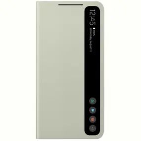 Чeхол-книжка Samsung Smart Clear View Cover для Samsung Galaxy S21 FE SM-G990 Olive Green (EF-ZG990CMEGRU)