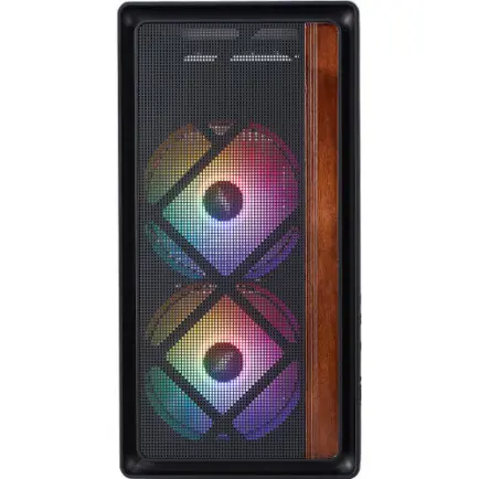 Корпус 1stPlayer WD1-BK-3F1 Black