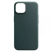 Чехол-накладка Armorstandart Fake Leather для Apple iPhone 14 Shirt Green (ARM64..