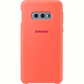 Чехол-накладка Samsung Silicone Cover для Samsung Galaxy S10e SM-G970 Pink (EF-PG970THEGRU)