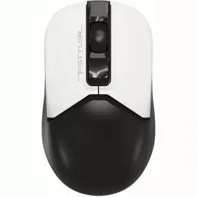 Мышь беспроводная A4Tech FG12S Black/White