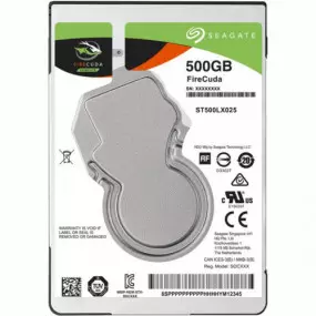 Накопичувач HDD 2.5" SATA  500GB Seagate FireCuda 5400rpm 128MB (ST500LX025)