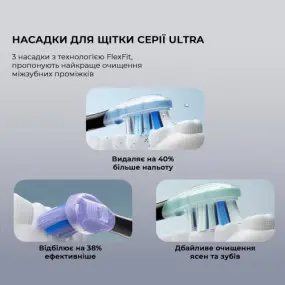 Умная зубная электрощетка Oclean X Pro 20 Set Electric Toothbrush White (6970810556971)