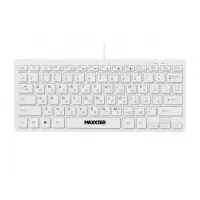 Клавиатура Maxxter KBM-C01W-UA White