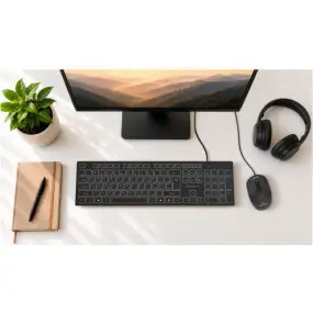 Клавиатура REAL-EL RK-7050 Black
