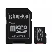 Карта пам`яті MicroSDXC 128GB UHS-I Class 10 Kingston Canvas Select Plus R100MB/..