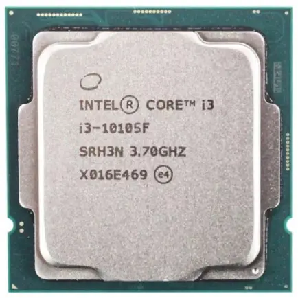 Процессор Intel Core i3 10105F 3.7GHz (6MB, Comet Lake, 65W, S1200)