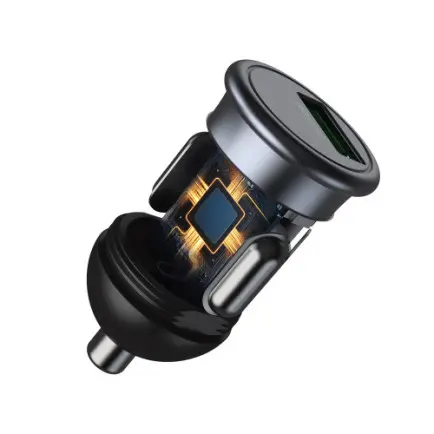 Автомобільний зарядний пристрій XO CC46 (USB, 3A)