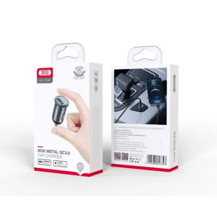Автомобільний зарядний пристрій XO CC46 (USB, 3A)