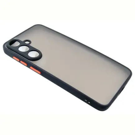 Чохол-накладка Dengos Matt для Samsung Galaxy S25 FE Black (DG-TPU-MATT-169)