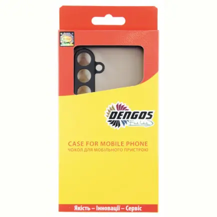 Чохол-накладка Dengos Matt для Samsung Galaxy S25 FE Black (DG-TPU-MATT-169)
