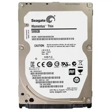 Накопичувач  HDD 2.5" SATA  500Gb Seagate 16Mb, 5400rpm (ST500LT012)