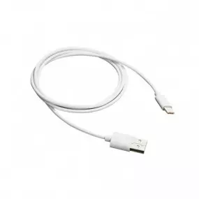 Кабель Canyon USB - USB Type-C 1м, White (CNE-USBC1W)
